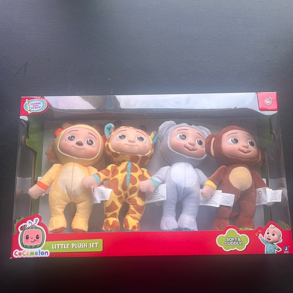 Cocomelon Little Plush Set